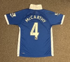 James McCarthy Matchworn & Signed Wigan Athletic 2011/12 Home Shirt, M, VGC