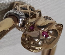 **9ct Gold 'RUBY, SAPPHIRE &