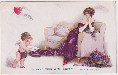 Postcard 1913 fred spurgin - 1913,