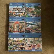 Gibsons Bundle Six 1000 Piece Jigsaw Puzzles