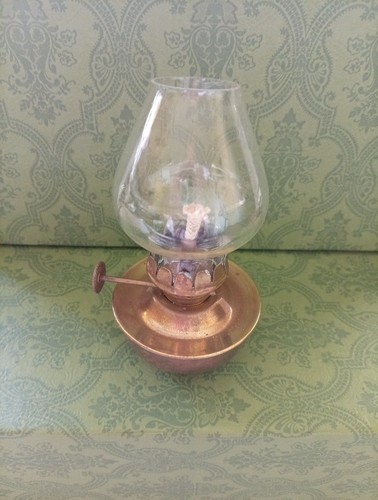 Vintage mini cute oil - mini, brass