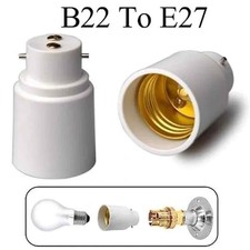 2x Bayonet Cap BC B22 to