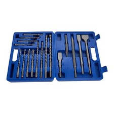 17Pcs Rotary Hammer Bit