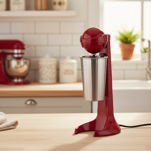 Elegant retro milkshake maker - elegant,
