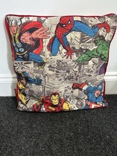 Marvel Superheroes Cushion Pillow Bedroom Comics Avengers Hulk Spider-Man