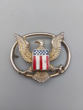 1970s Elvis Replica Aloha From Hawaii Concert Eagle BELT Buckle Damaged (W29)