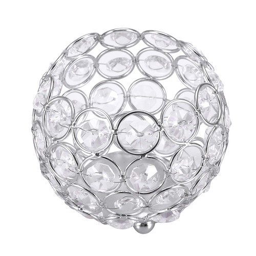 Crystal tea light candle - crystal,