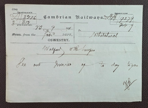 1891 cambrian railways - cambrian,