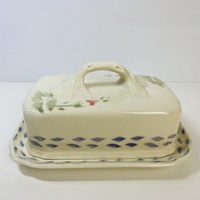 Royal Winton Floral Lidded Butter Dish - Excellent Condition