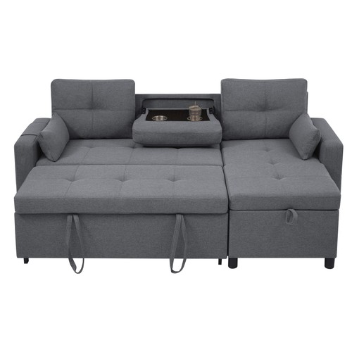 Seater corner sofa bed - bed, pull