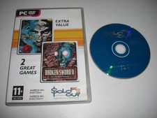 BROKEN SWORD 1&2 II Pc DVD Rom SO 1 & and 2 - FAST POST