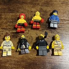 Lego series 5 Minifigures.   Evil Dwarf, graduate,  boxers