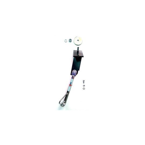 Chrome left side stand - left,