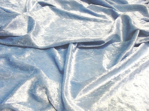 Crushed velvet velour fabric - crushed,
