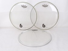 3 x 12in Drum Heads/Skins