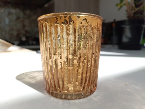 Glass tea light - tea,