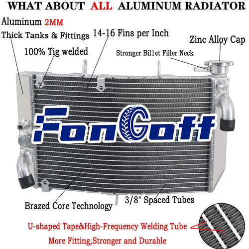 Aluminium radiator for - aluminium,