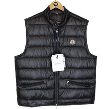 Moncler Black Down Gui Gilet /