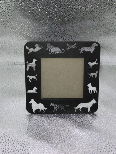 Vintage black metal dog - vintage,