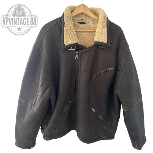 Vintage aviator bomber - vintage,