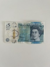 Bank of England AA53 £5 Pound