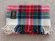 Royal Scot Tartan Car Rug 100% Wool by Samuel Tweed & Co