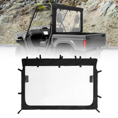 Soft rear window shield - rear, for