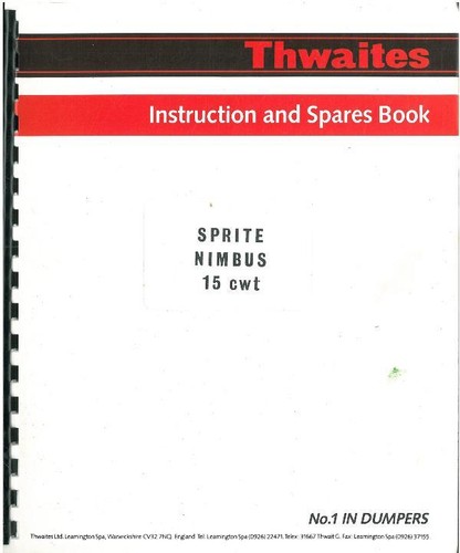 Thwaites dumper sprite - thwaites, &