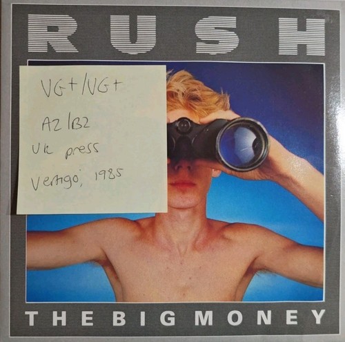 Rush the big money - rush, vinyl