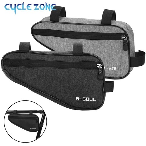 Front tube bicycle bag - front,