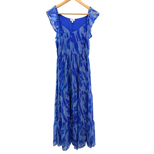 Dizzy lizzy blue - blue, abstract