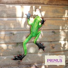 Metal Green Frog Garden/Home