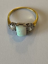 Antique, 18ct gold, platinum