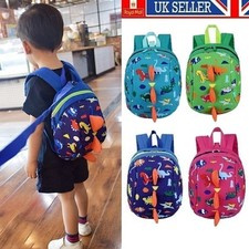 Cartoon Baby Toddler Kids Dinosaur Safety Harness Strap Bag Backpack With Reins