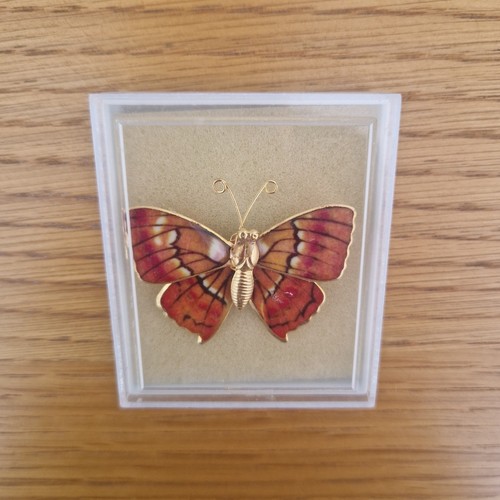 Vintage style butterfly pin - style,