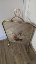 Antique Mirrored Fire Screen