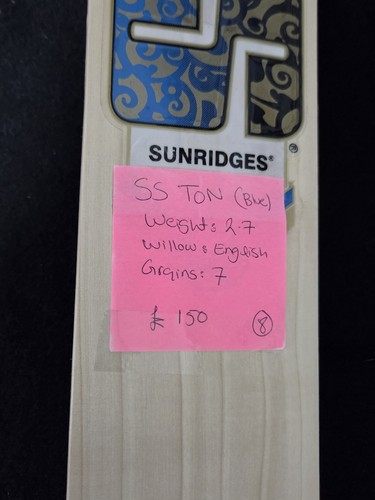 Ton cricket bat - ton,