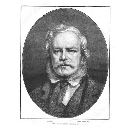 Sir edward landseer antique - landseer,