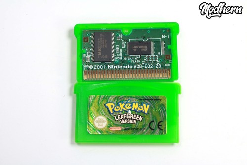 Genuine pokemon leaf green - genuine,