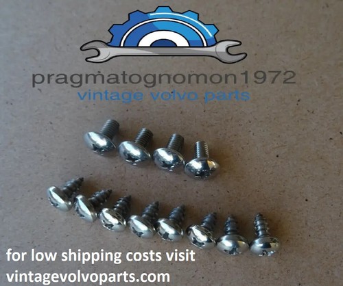 Volvo p1800 door trim - volvo, screws