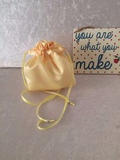 LEMON SATIN DOLLY BAG BRIDAL