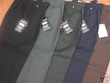GENEROUS FIT SCHOOL TROUSERS -