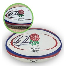 Martin Johnson Signed England