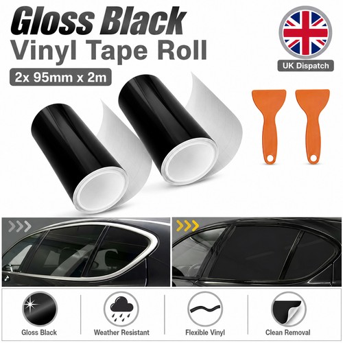 Gloss black vinyl tape - gloss,