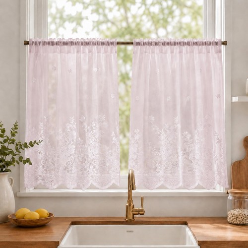 Meioro pink lace kitchen - meioro, short