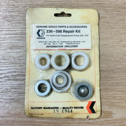Graco 236598 repair kit - repair,