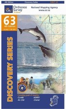 Clare, Kerry (Irish Discovery Series): 63 - Ordnance Survey Ireland