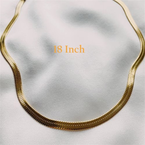 18ct gold plated flat 3mm - plated,
