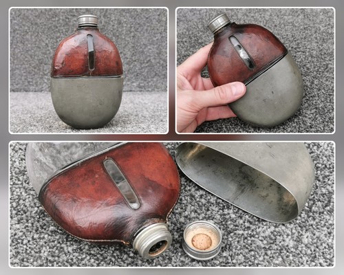 Antique c1900 leather bound - antique,