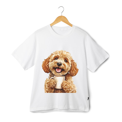 Coffee doodle shirt unisex - coffee,